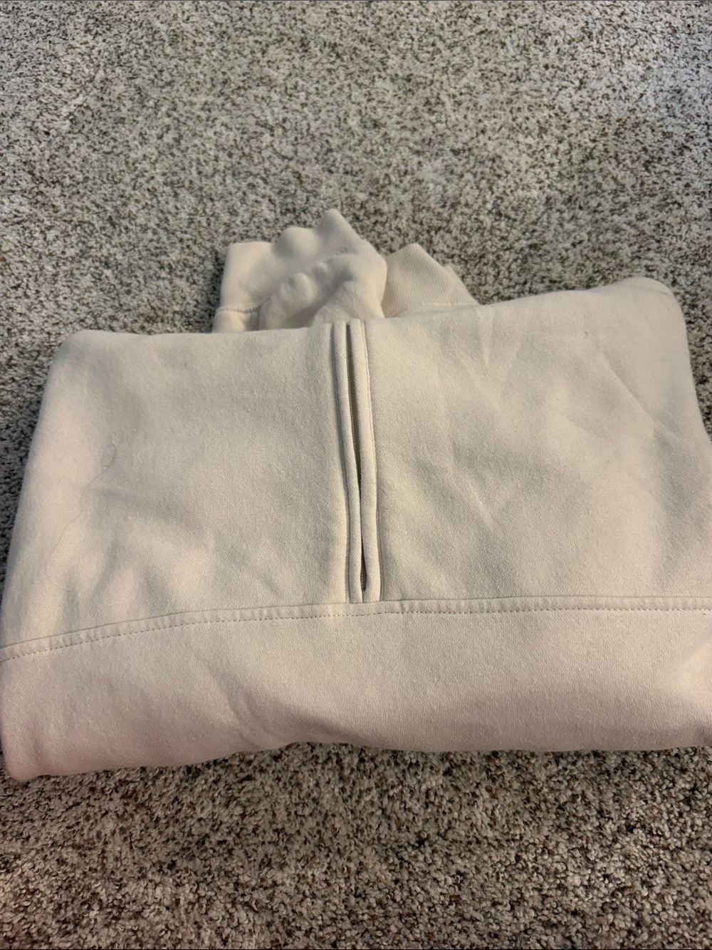 No Boundaries Cream Crewneck Pullover Sweater
